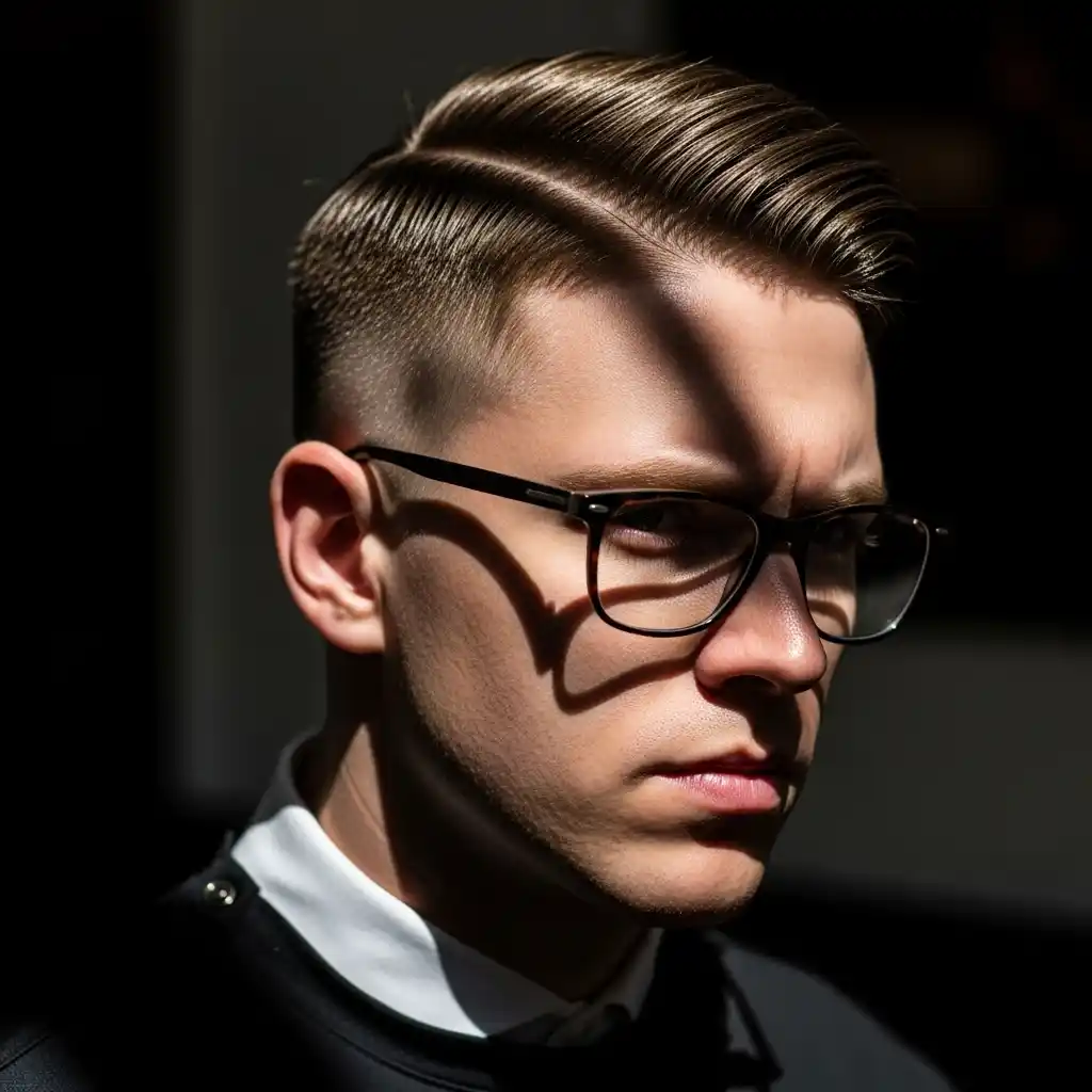 35 Stunning Hairstyles for Men with Glasses: Discover Your Signature Look 12 Undercut Hairstyle for Men with Glasses
