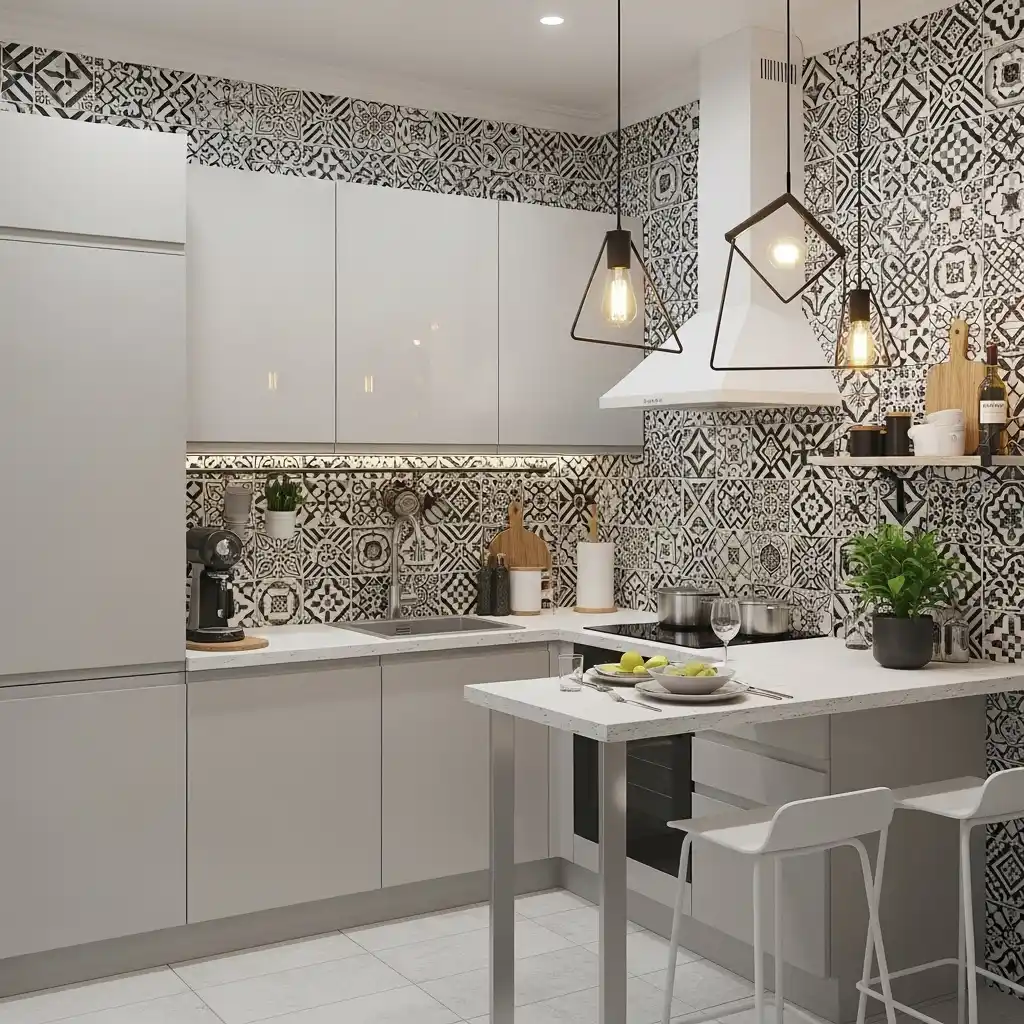 22 Small Kitchen Decor Ideas with Big Style Impact 3 Vertical Storage to Maximize Wall Space