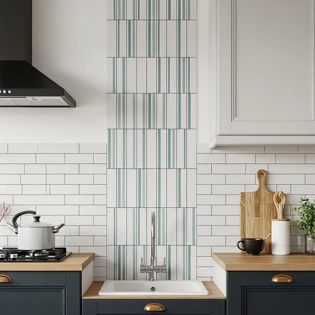 23 Small Kitchen Remodel Ideas That Maximize Space 16 Vertical Tile Patterns