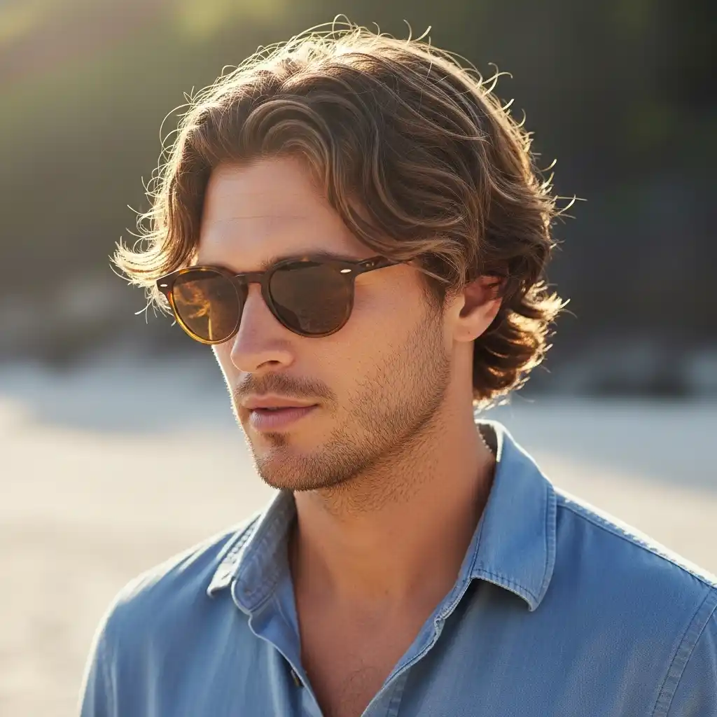 26 Stylish Bob Hairstyles for Men in 2026: Top Trends and Hair care Tips You Need to Know 4 Wavy Bob with Natural Flow