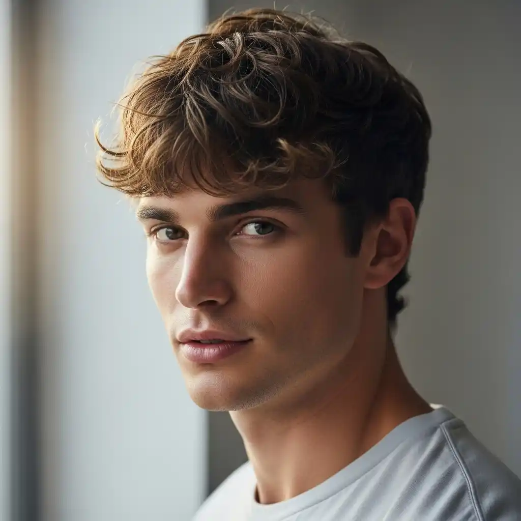 25 Trendy Men’s Fringe Hairstyles for 2026: Inspiration, Tips, and Color Ideas 10 Wavy Fringe Look