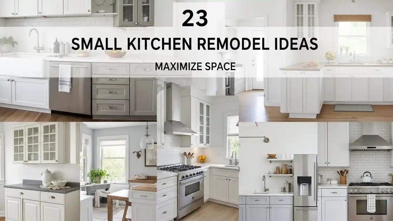 23 Small Kitchen Remodel Ideas That Maximize Space