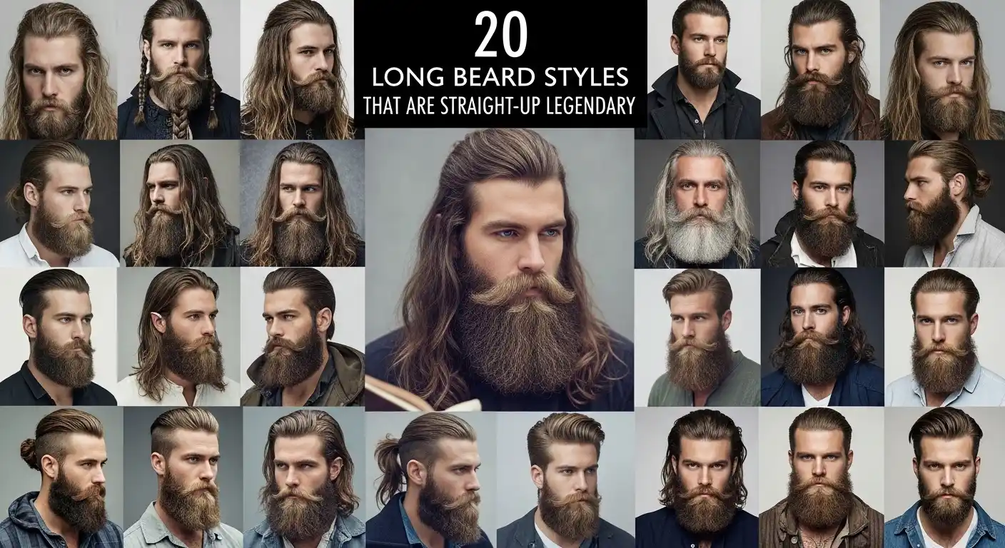 20 Long Beard Styles for Men That Are Straight Up Legendary 2