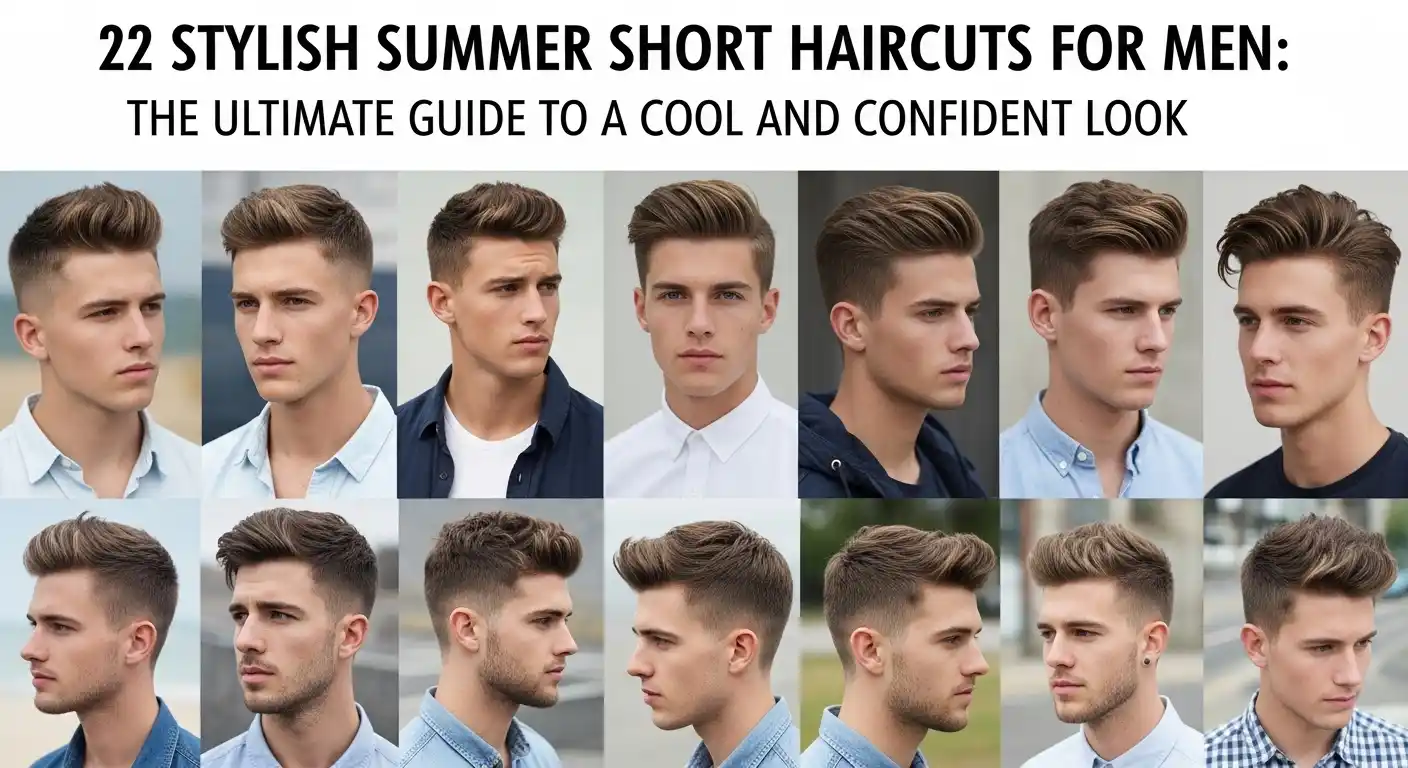 22 Stylish Summer Short Haircuts for Men The Ultimate Guide to a Cool and Confident Look 2