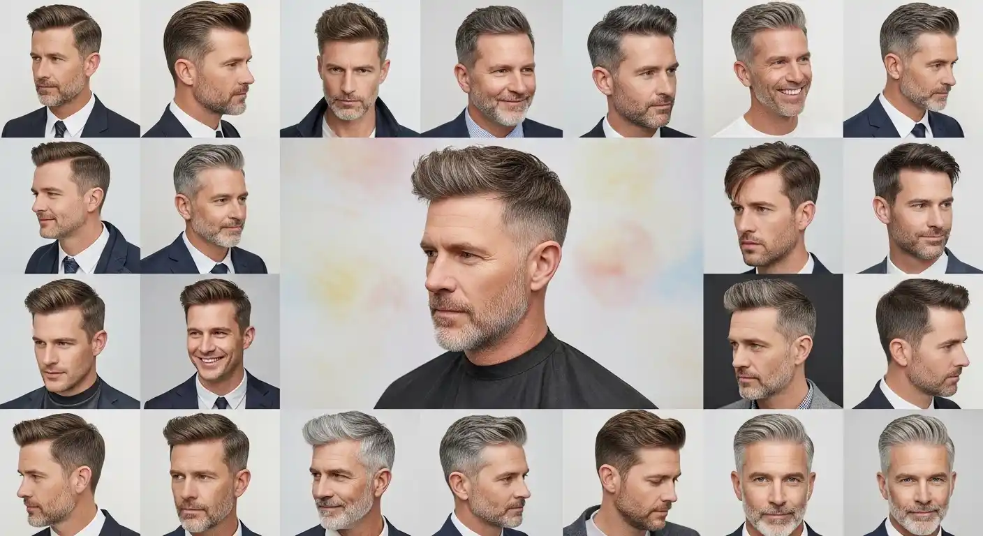 30 Fresh Spring Haircut Ideas for Men Over 40 2