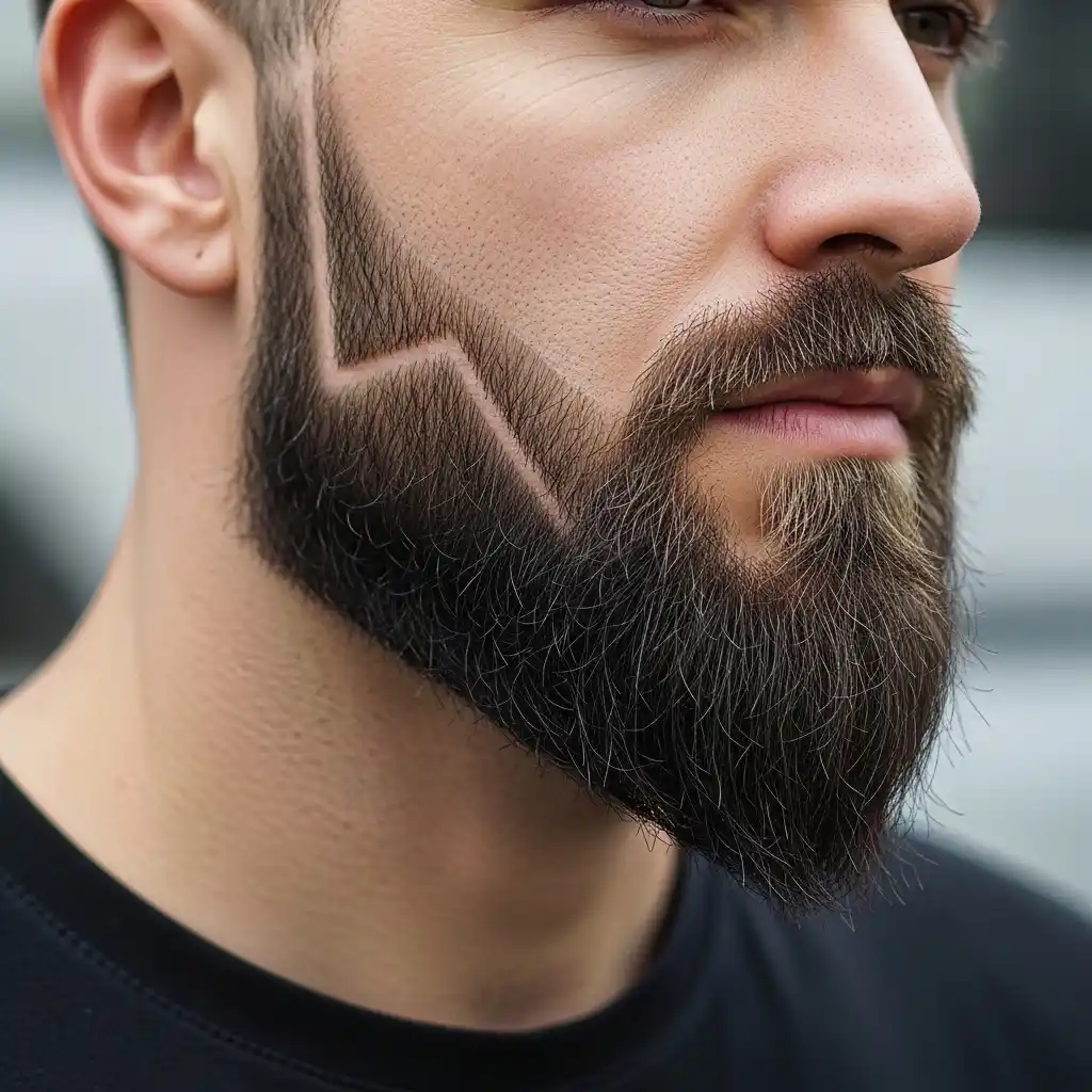 14 Ducktail Beard Styles for Men That Will Seriously Upgrade Your Look 13 Angular Ducktail Beard