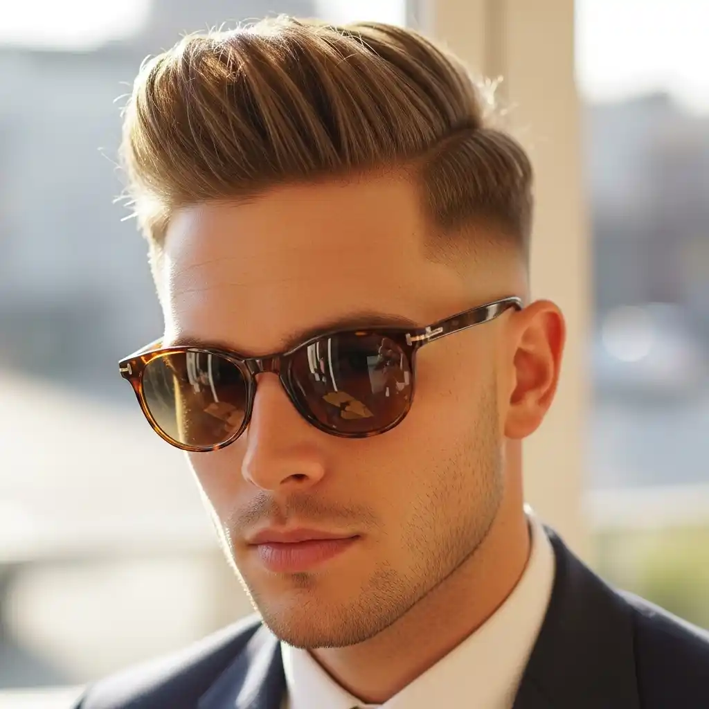 19 Stylish Summer Quiff Haircut Ideas for Men in 2026 16 Brushed Up Quiff