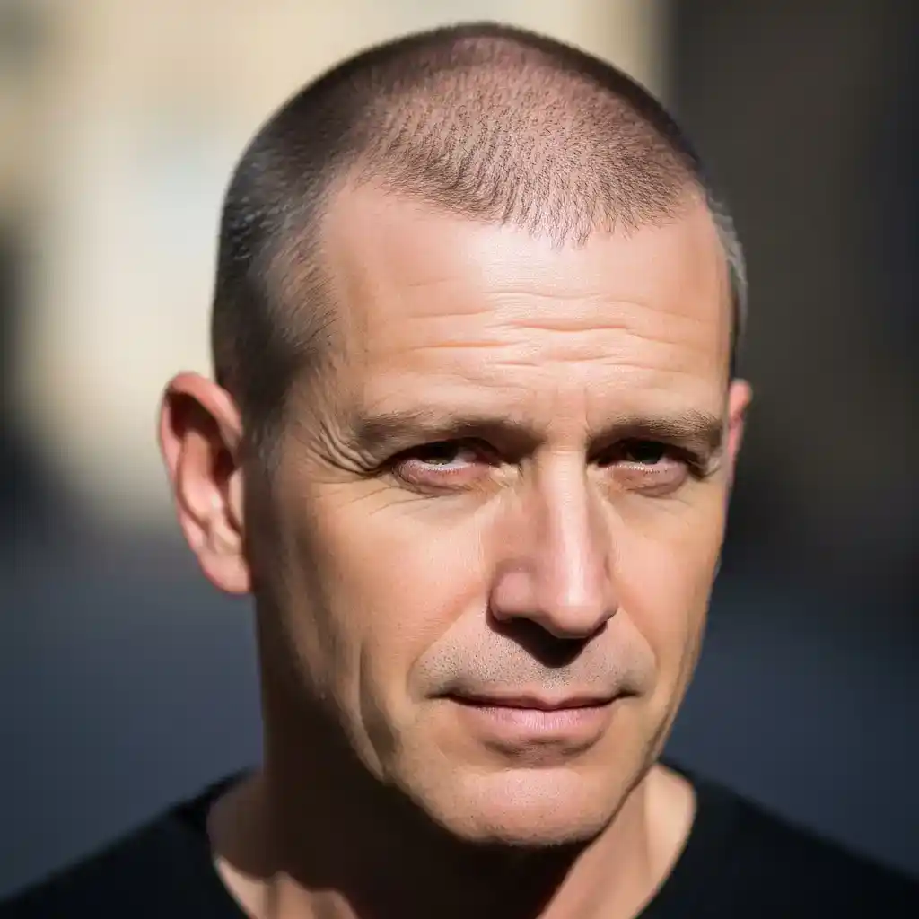 15 Buzz cut Styles for 2026 That Are Worth Trying 9 Buzzcut for Thinning Hair 1