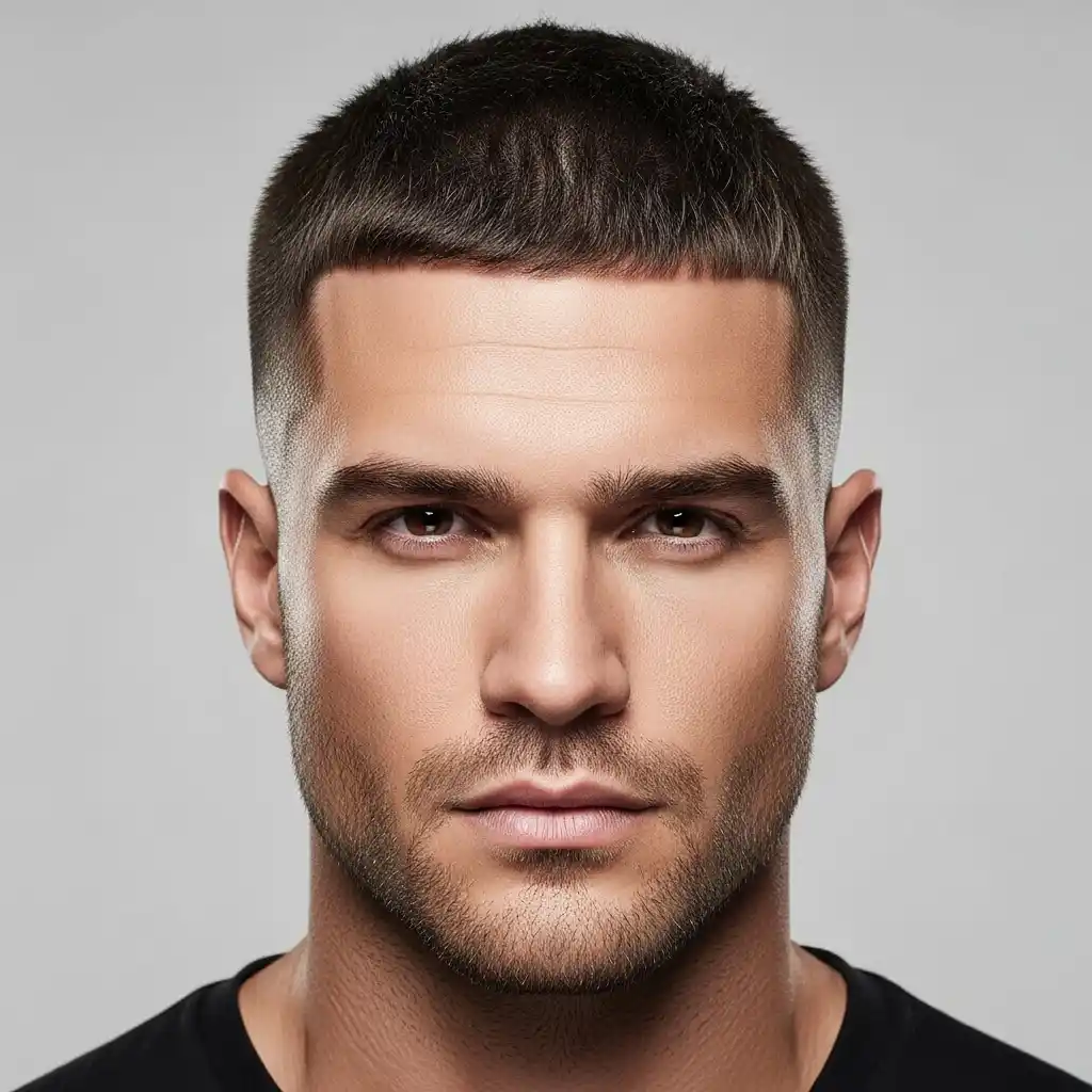 22 Stylish Summer Short Haircuts for Men: The Ultimate Guide to a Cool and Confident Look 1 Classic Military Buzzcut