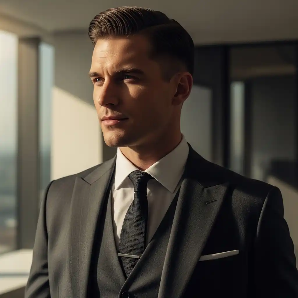 20 Timeless Gentleman Haircuts for 2026 1 Classic Side Part 1