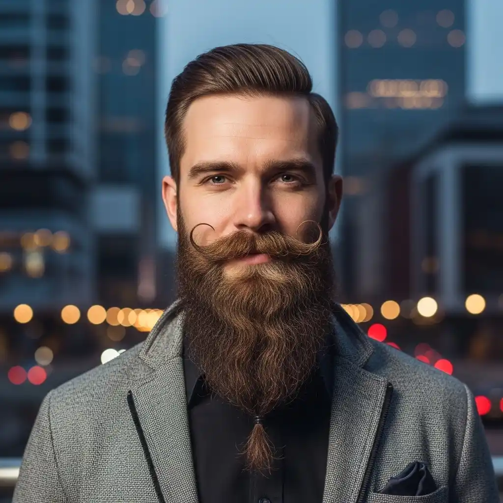 20 Long Beard Styles for Men That Are Straight-Up Legendary 5 Ducktail Beard