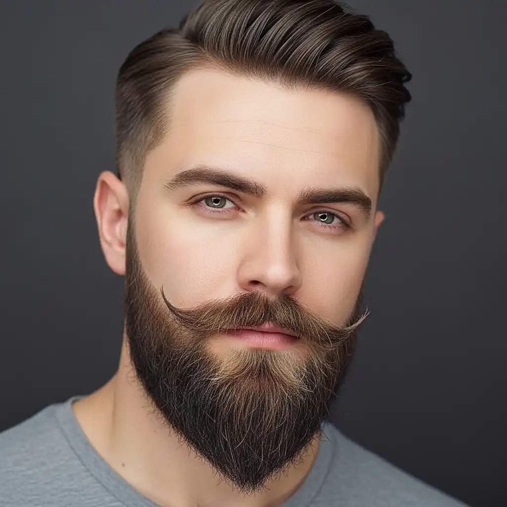 14 Ducktail Beard Styles for Men That Will Seriously Upgrade Your Look 10 Ducktail with Goatee Highlight