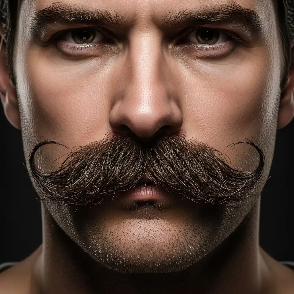 19 Wild Horseshoe Mustache Styles You Gotta See to Believe 2 Extra Thick Horseshoe Power Stache