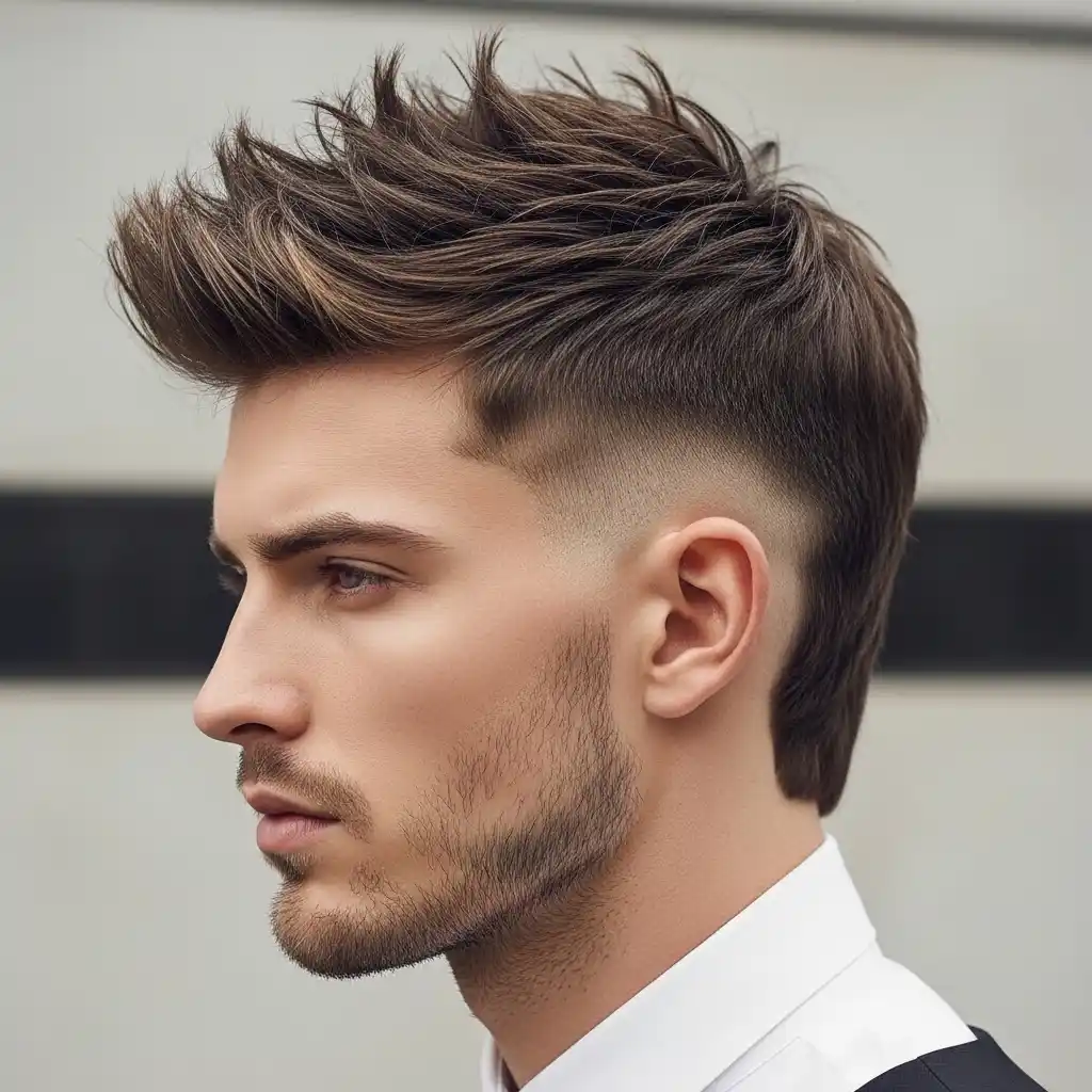 25 Fresh Spring Mullet Haircut Ideas for 2026 11 Faux Hawk Mullet