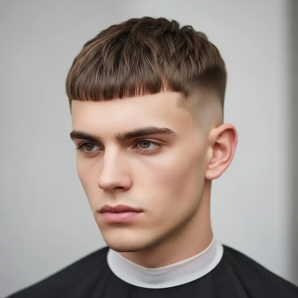 22 French Crop Haircut Ideas for Summer 2026 14 French Crop for Square Face Shape