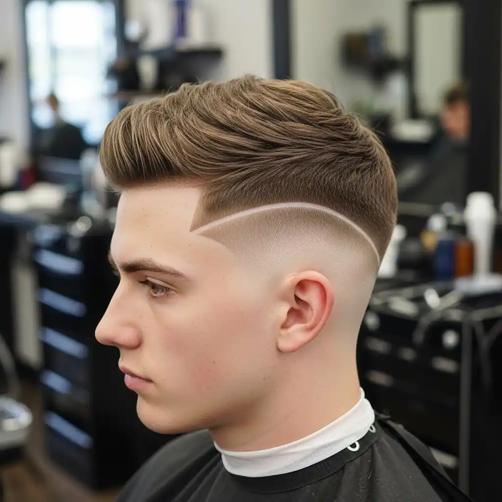 22 French Crop Haircut Ideas for Summer 2026 17 French Crop with Drop Fade