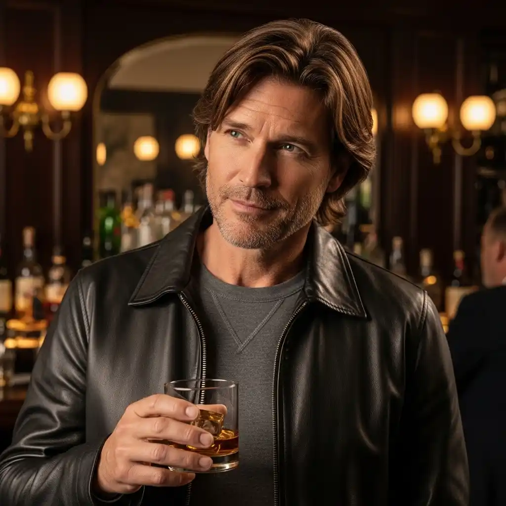 30 Fresh Spring Haircut Ideas for Men Over 40 8 Layered Medium Cut