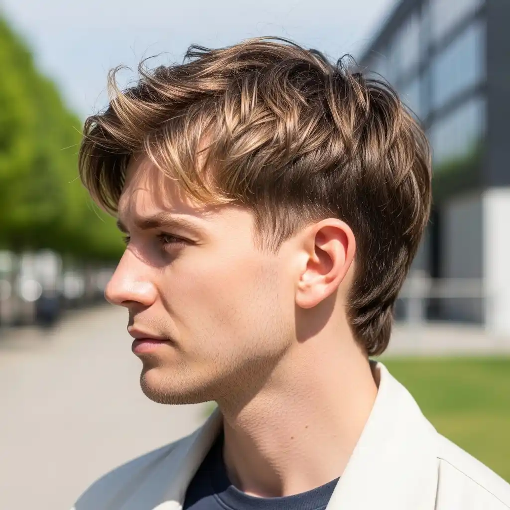 25 Fresh Spring Mullet Haircut Ideas for 2026 12 Layered Mullet with Highlights