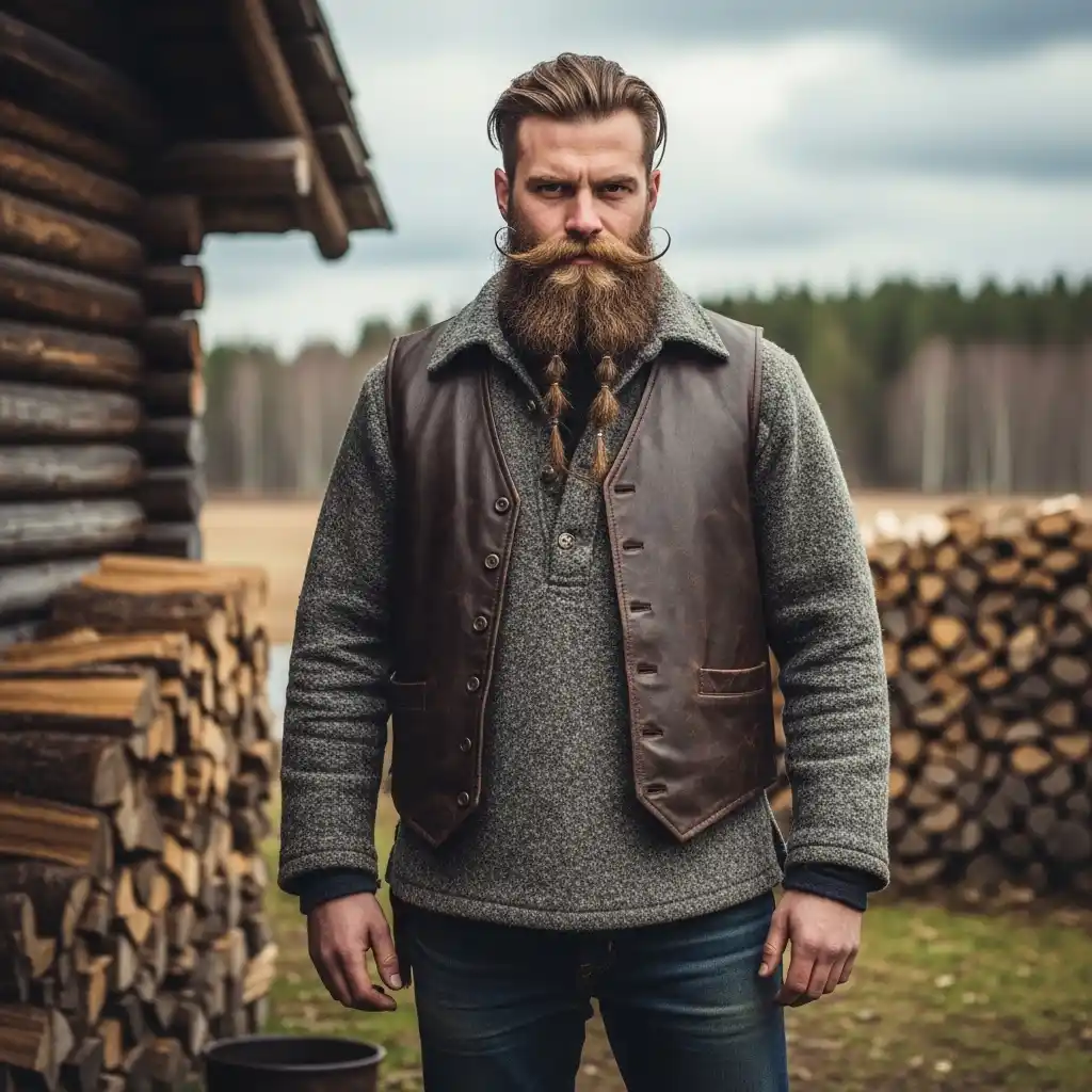 20 Long Beard Styles for Men That Are Straight-Up Legendary 9 Long Beard with Braided Mustache