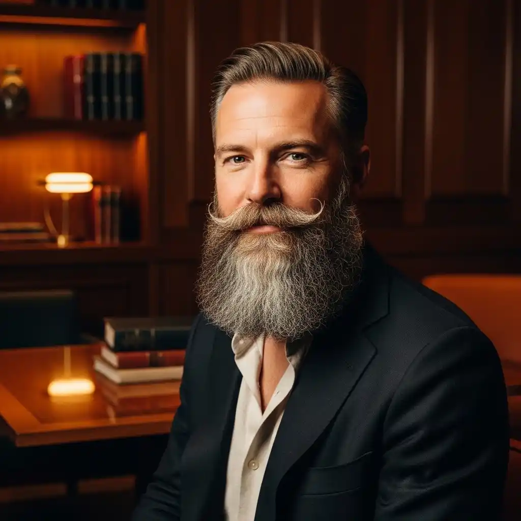 20 Long Beard Styles for Men That Are Straight-Up Legendary 19 Long Beard with Chin Puff