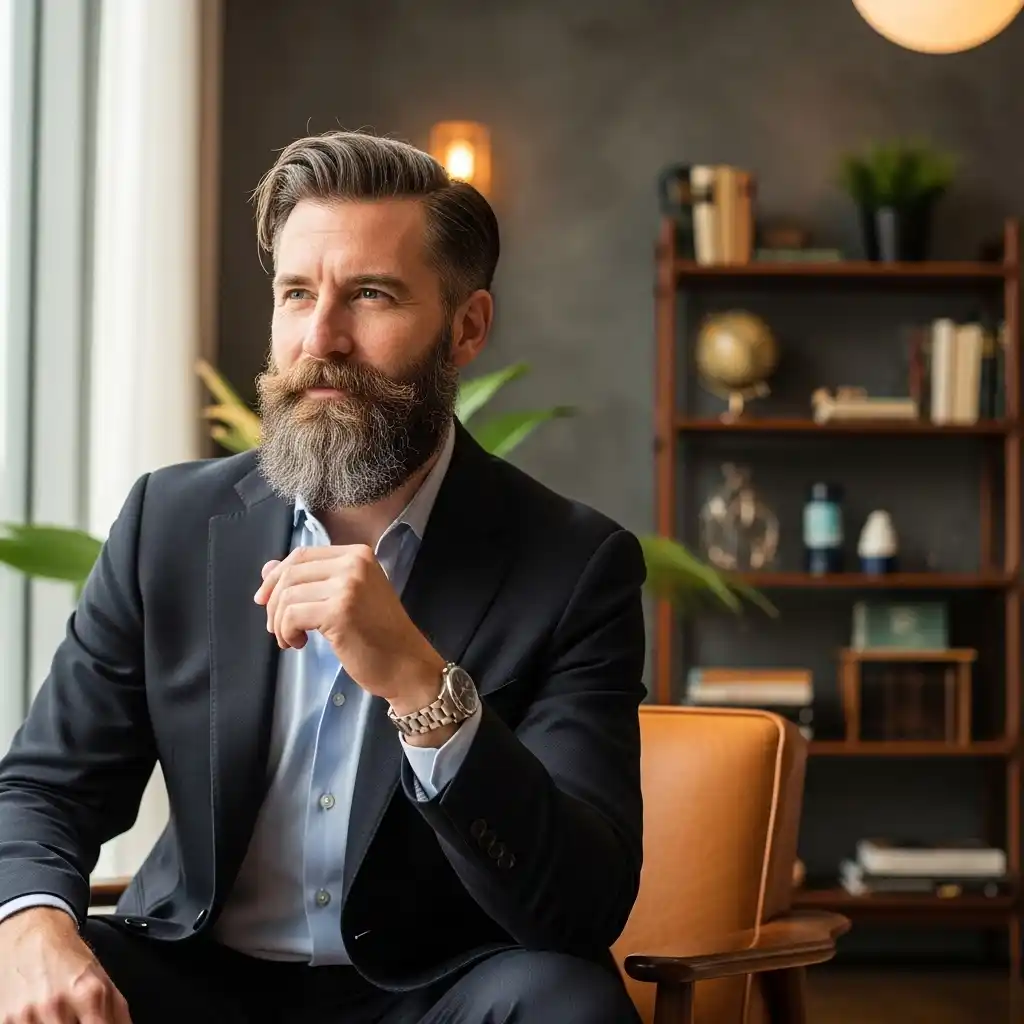 20 Long Beard Styles for Men That Are Straight-Up Legendary 15 Long Beard with Side Part