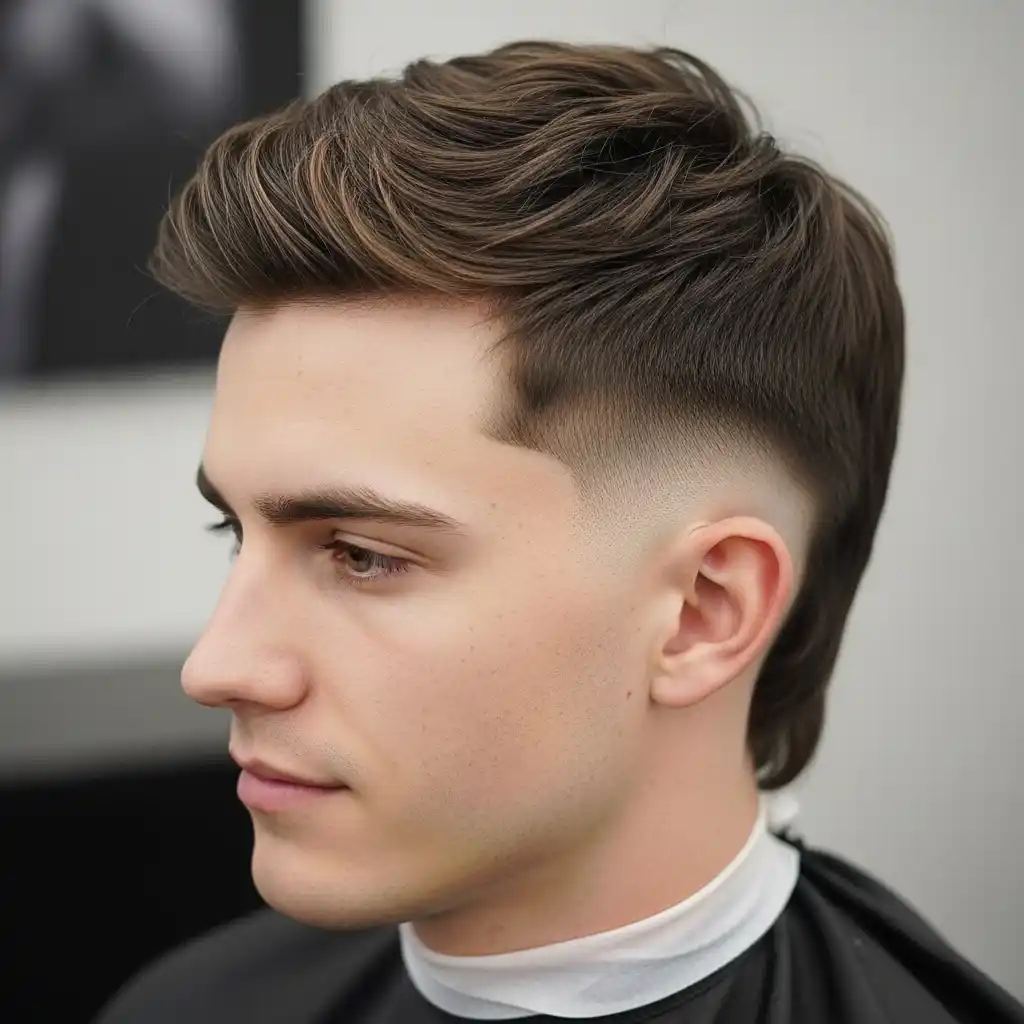 20 Subtle Mullet Ideas for Men: Stylish Cuts and Pro Tips to Nail the Look 4 Low Fade Subtle Mullet