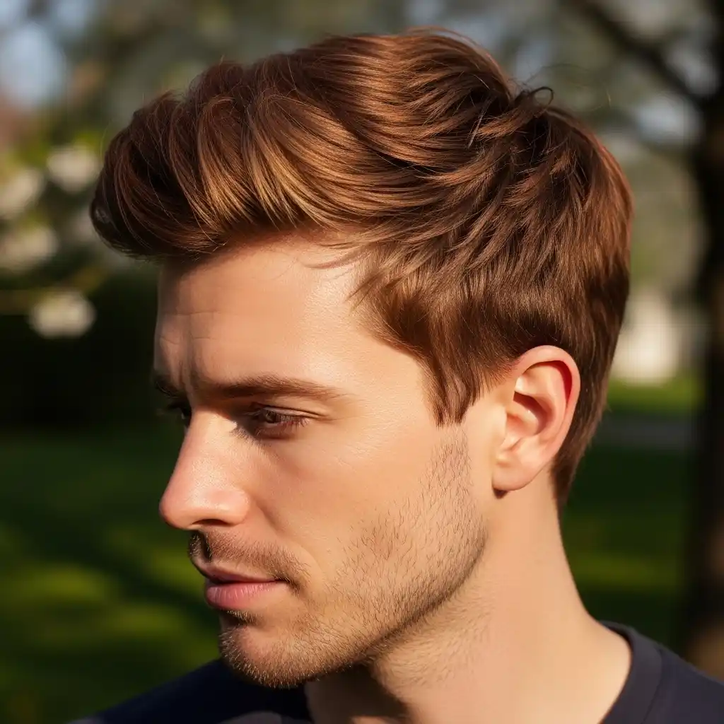 Spring Hair Color Ideas for Men 2026: 18 Bold, Fresh & Unique Looks to Try 6 Muted Copper