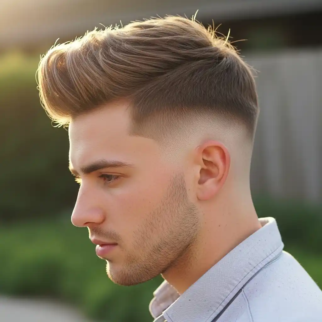 19 Stylish Summer Quiff Haircut Ideas for Men in 2026 14 Quiff with Drop Fade
