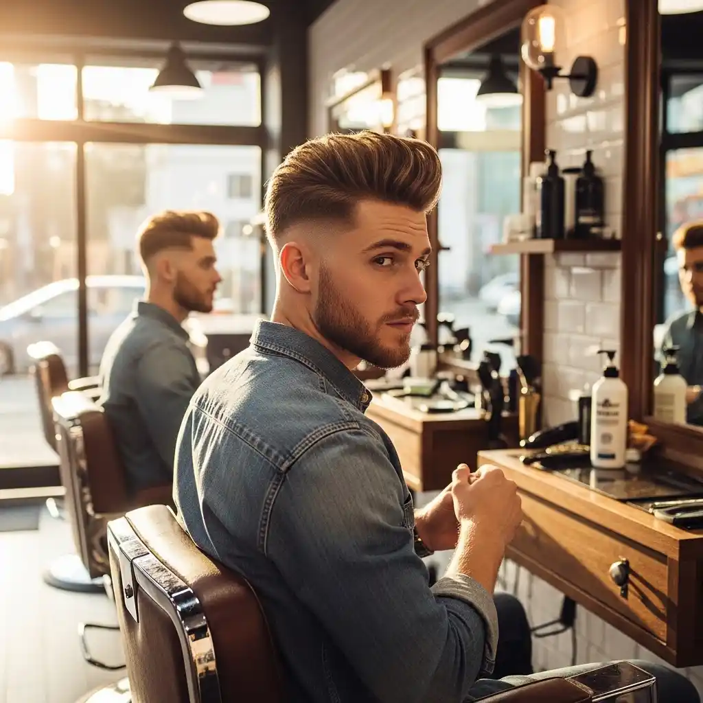 19 Stylish Summer Quiff Haircut Ideas for Men in 2026 10 Quiff with Skin Fade