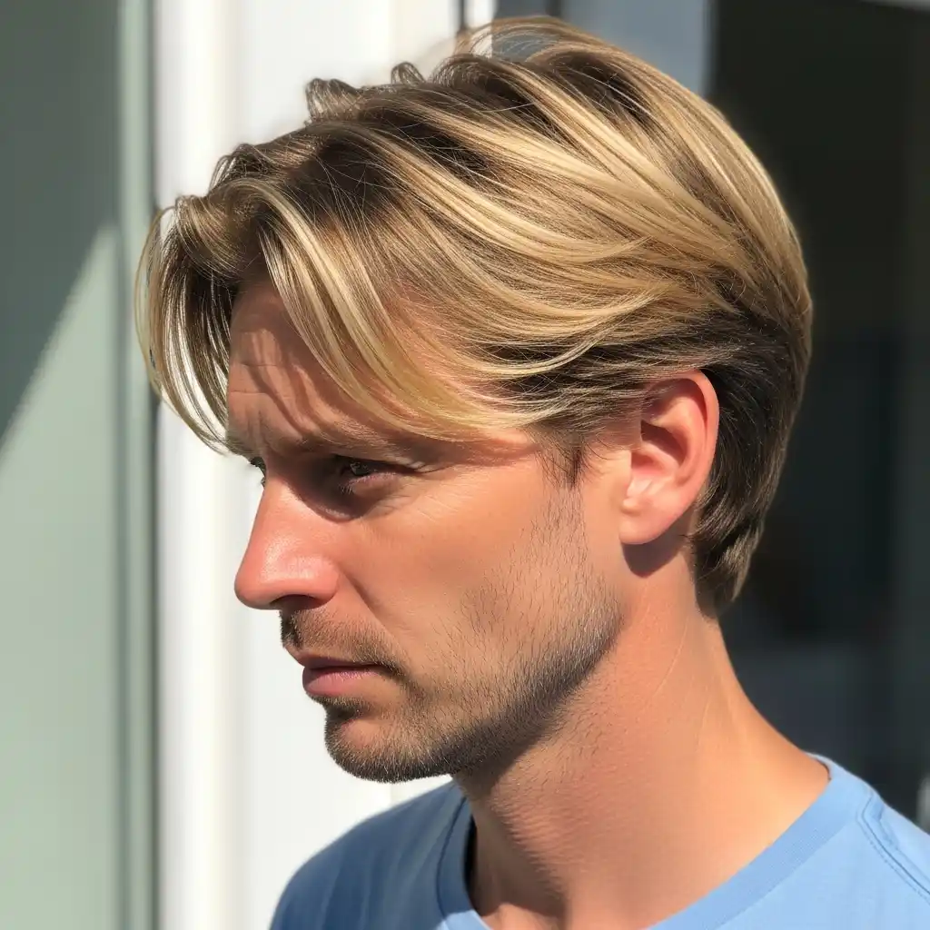 Spring Hair Color Ideas for Men 2026: 18 Bold, Fresh & Unique Looks to Try 12 Sandy Blonde