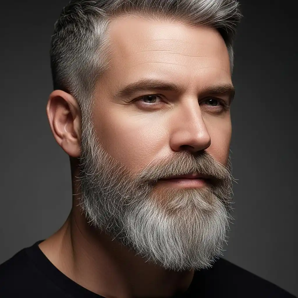 16 Iconic Grey Beard Styles for 2026 7 Sculpted Grey Beard