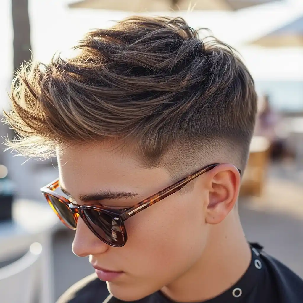22 Stylish Summer Short Haircuts for Men: The Ultimate Guide to a Cool and Confident Look 17 Short Messy Crop