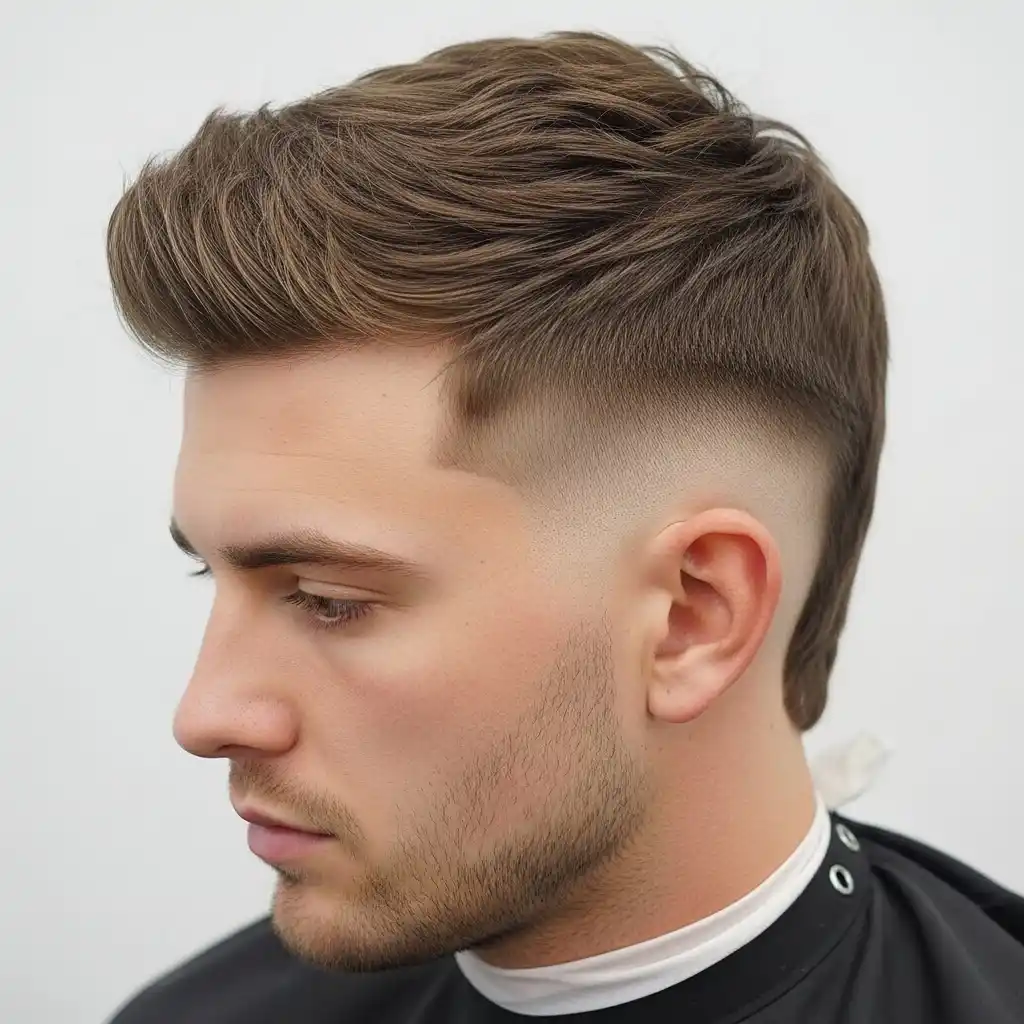 25 Fresh Spring Mullet Haircut Ideas for 2026 16 Short Mullet with Tapered Sides