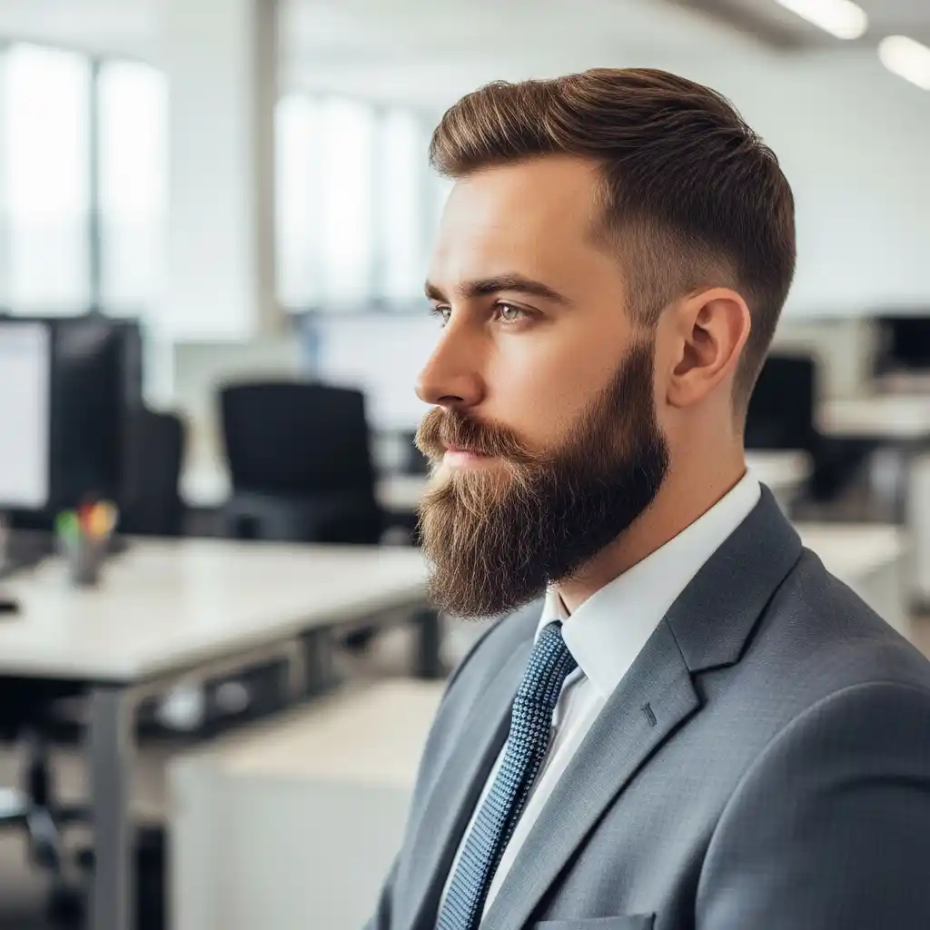 14 Ducktail Beard Styles for Men That Will Seriously Upgrade Your Look 11 Short Pointed Ducktail