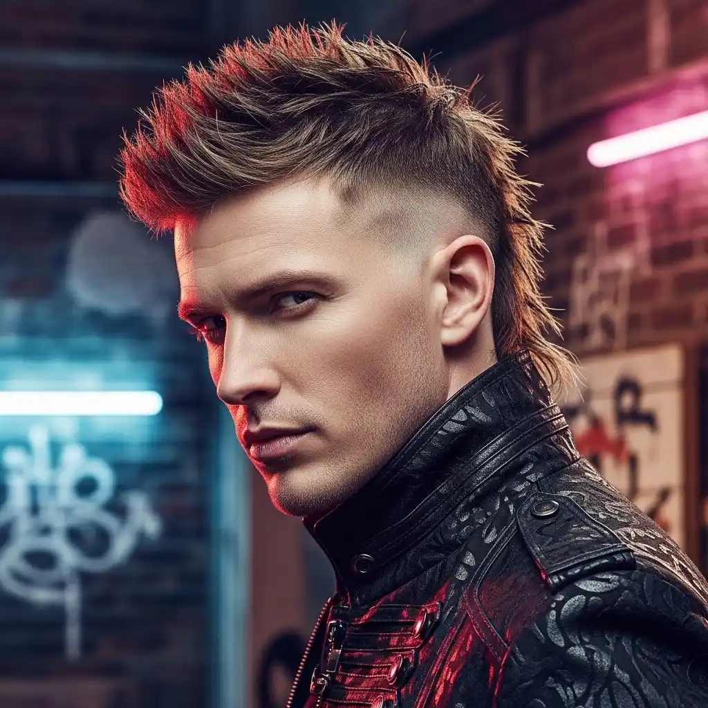 25 Fresh Spring Mullet Haircut Ideas for 2026 6 Spiky Mullet