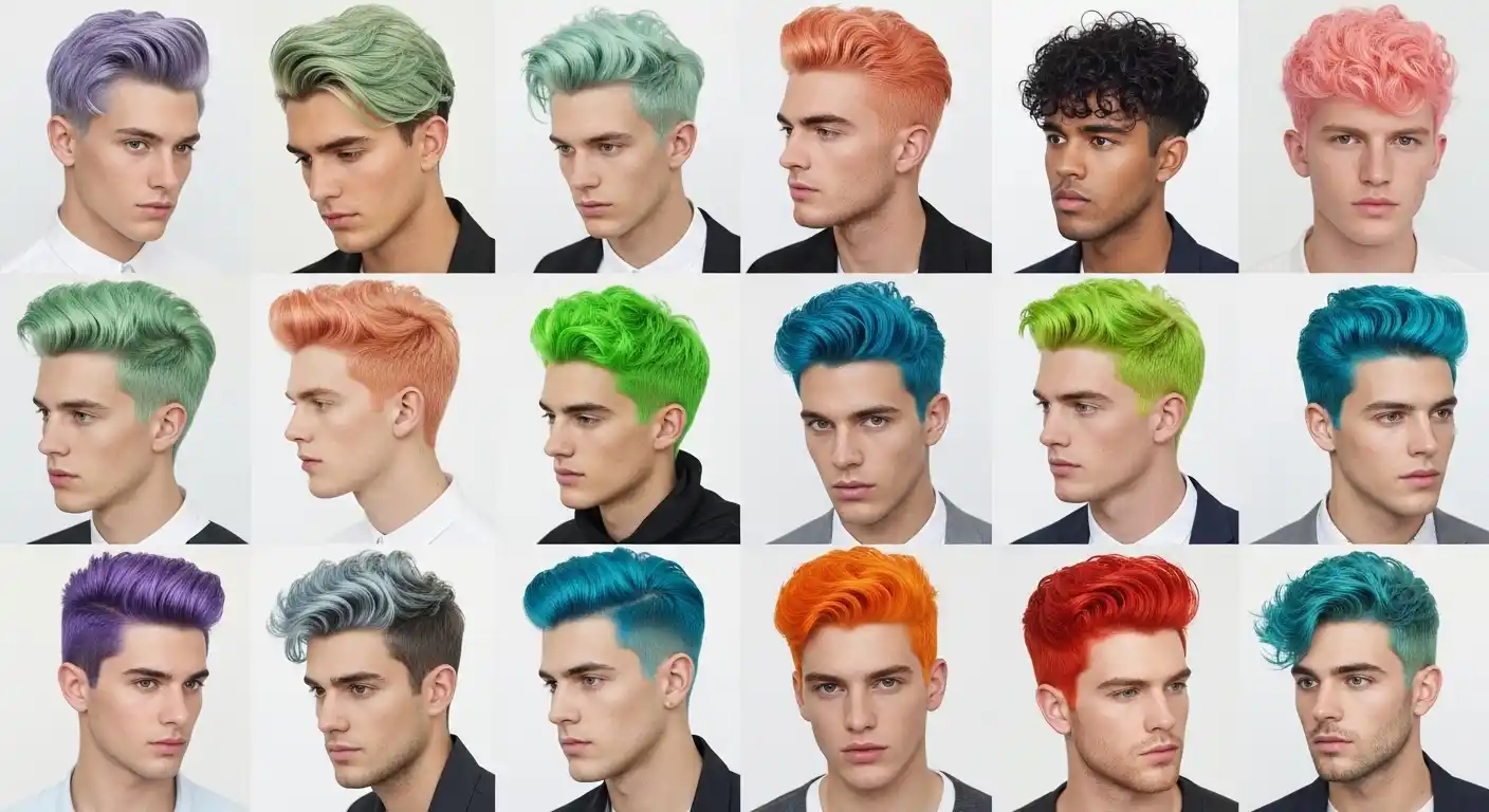 Taper Fade Haircut 9 Spring Hair Color Ideas for Men 2026 18 Bold Fresh Unique Looks to Try