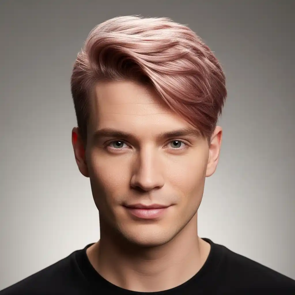 Spring Hair Color Ideas for Men 2026: 18 Bold, Fresh & Unique Looks to Try 11 Subtle Rose Gold
