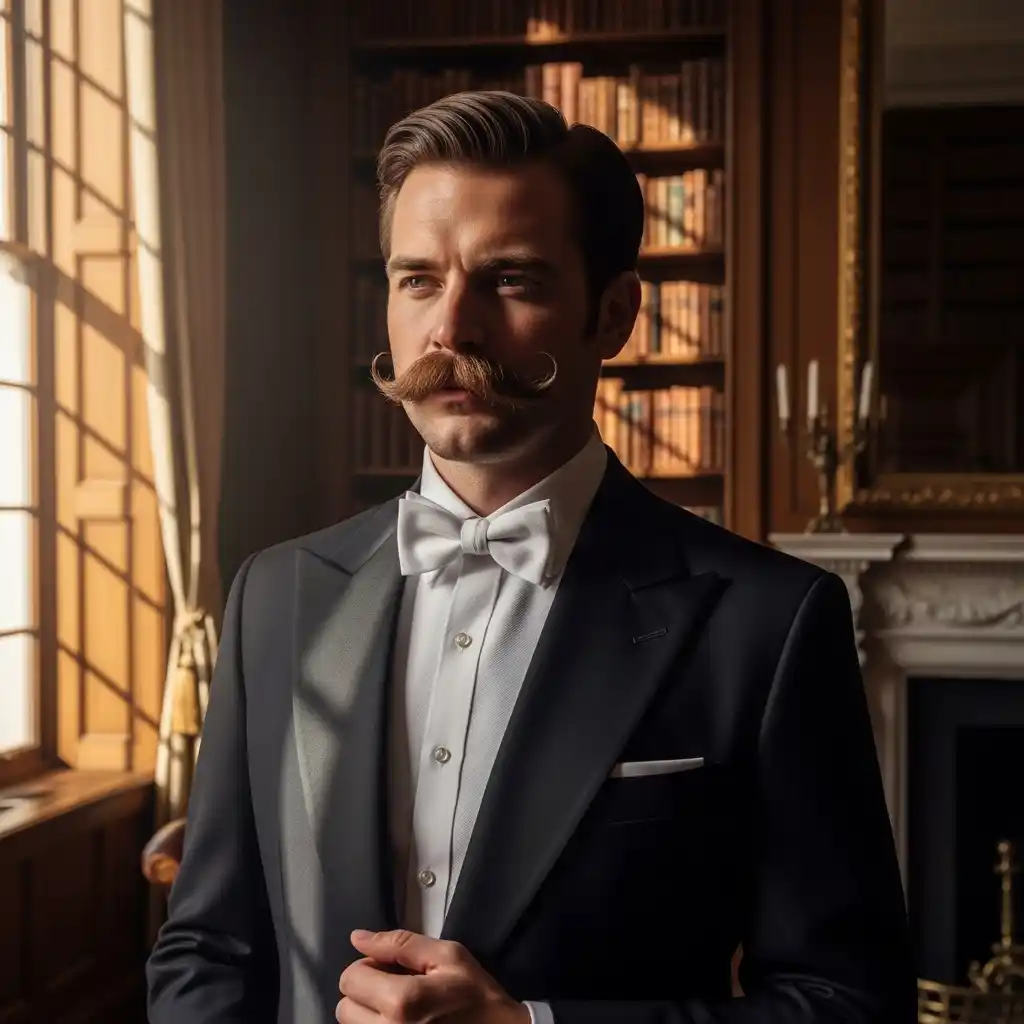 25 Trendy Mustache Styles for Men in 2026 15 The Dapper Walrus