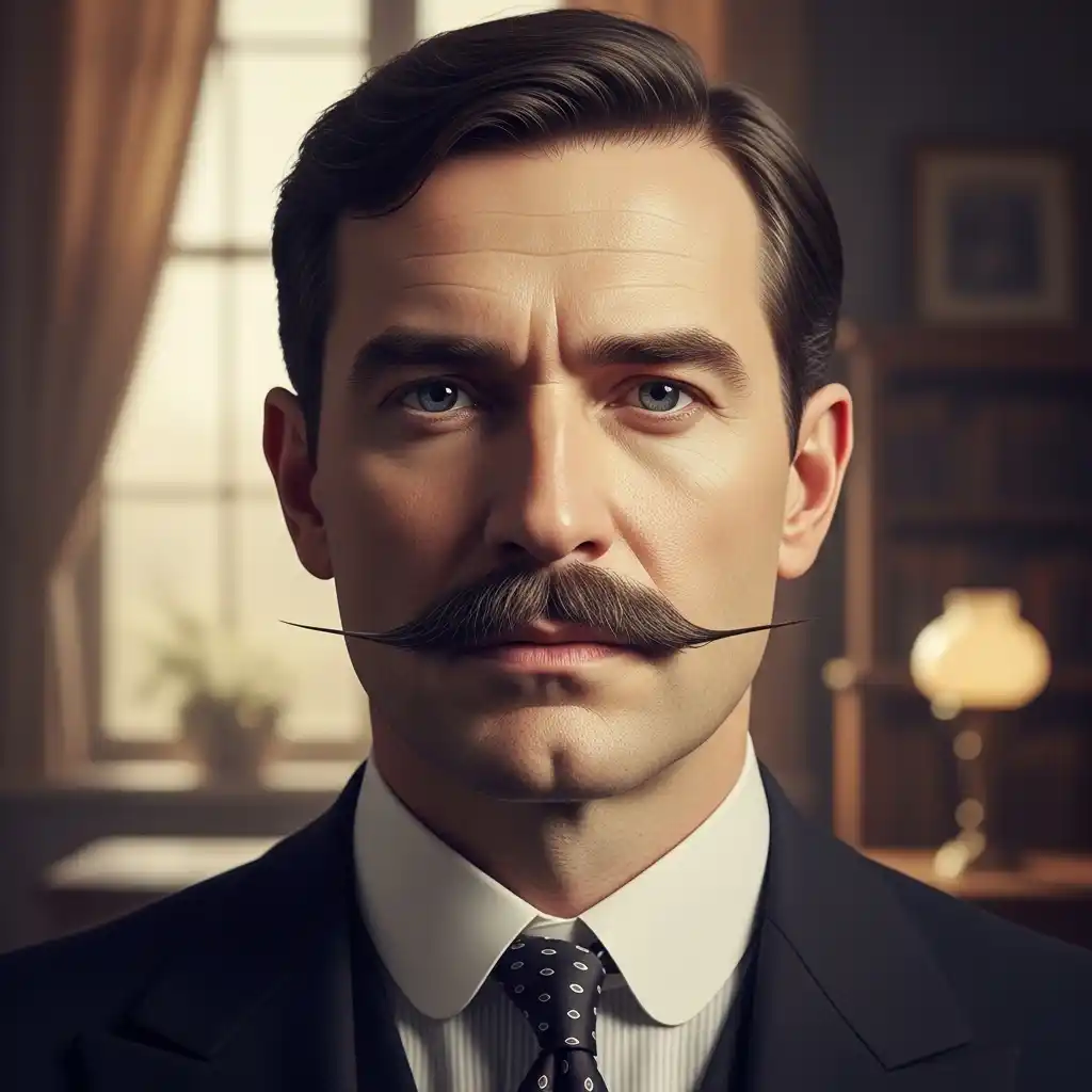 25 Trendy Mustache Styles for Men in 2026 6 The English Mustache