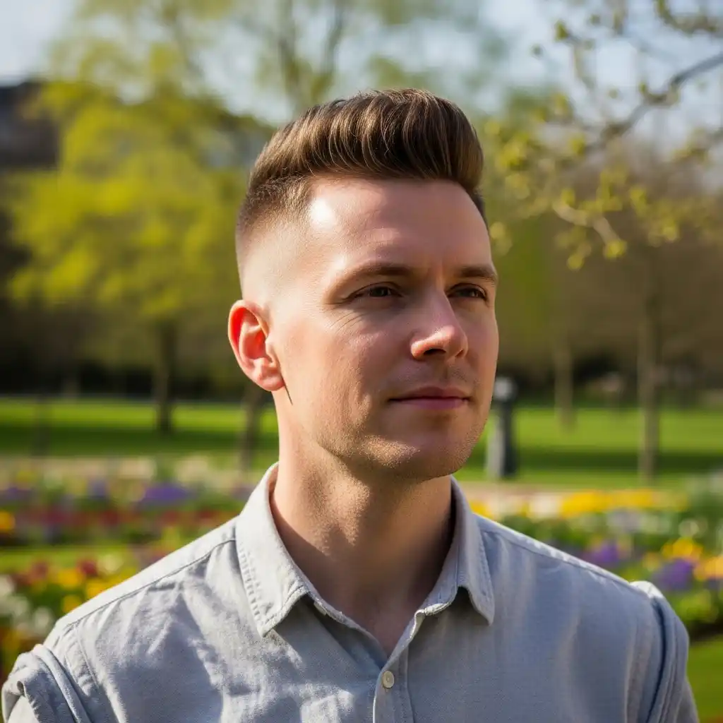 24 Timeless Men’s Haircuts for Spring 2026: Classic Styles That Never Fail 14 The Short Quiff