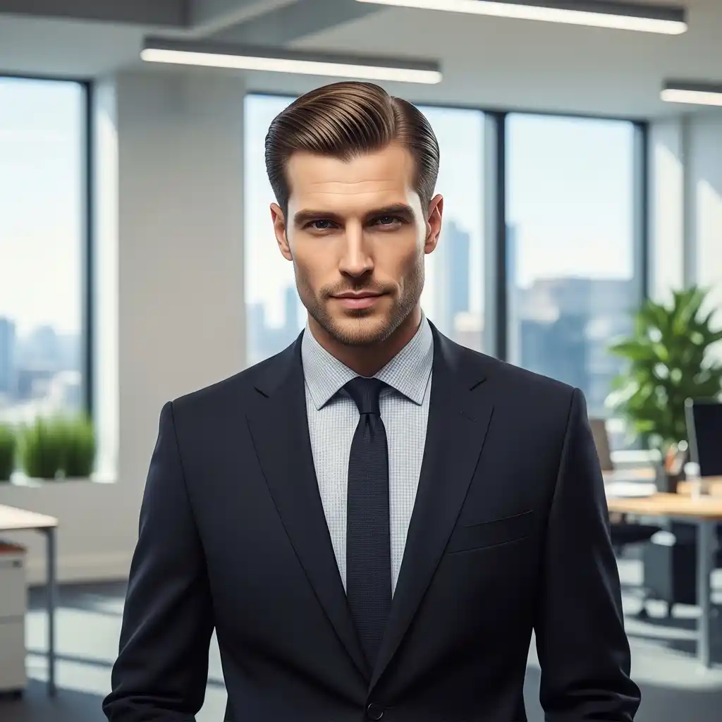 24 Timeless Men’s Haircuts for Spring 2026: Classic Styles That Never Fail 9 The Slick Back