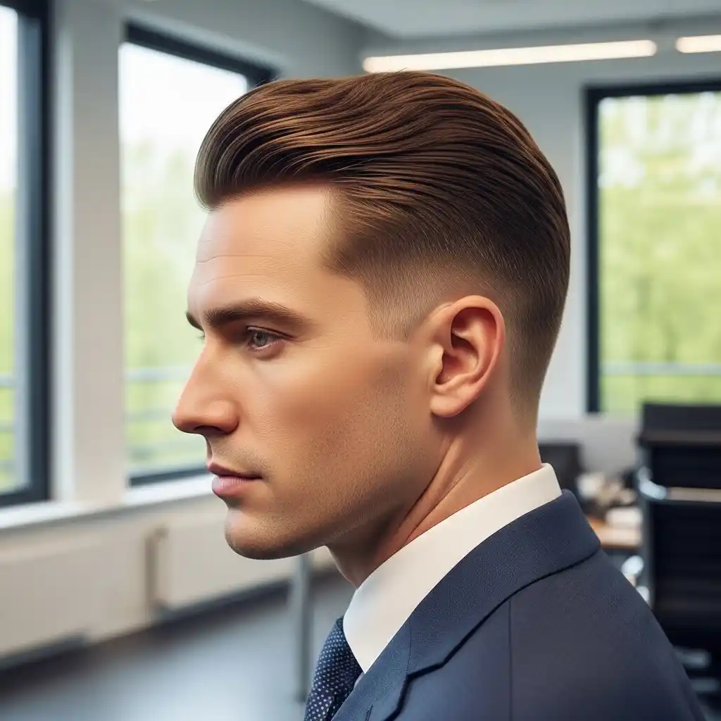 24 Timeless Men’s Haircuts for Spring 2026: Classic Styles That Never Fail 17 The Slick Side Sweep
