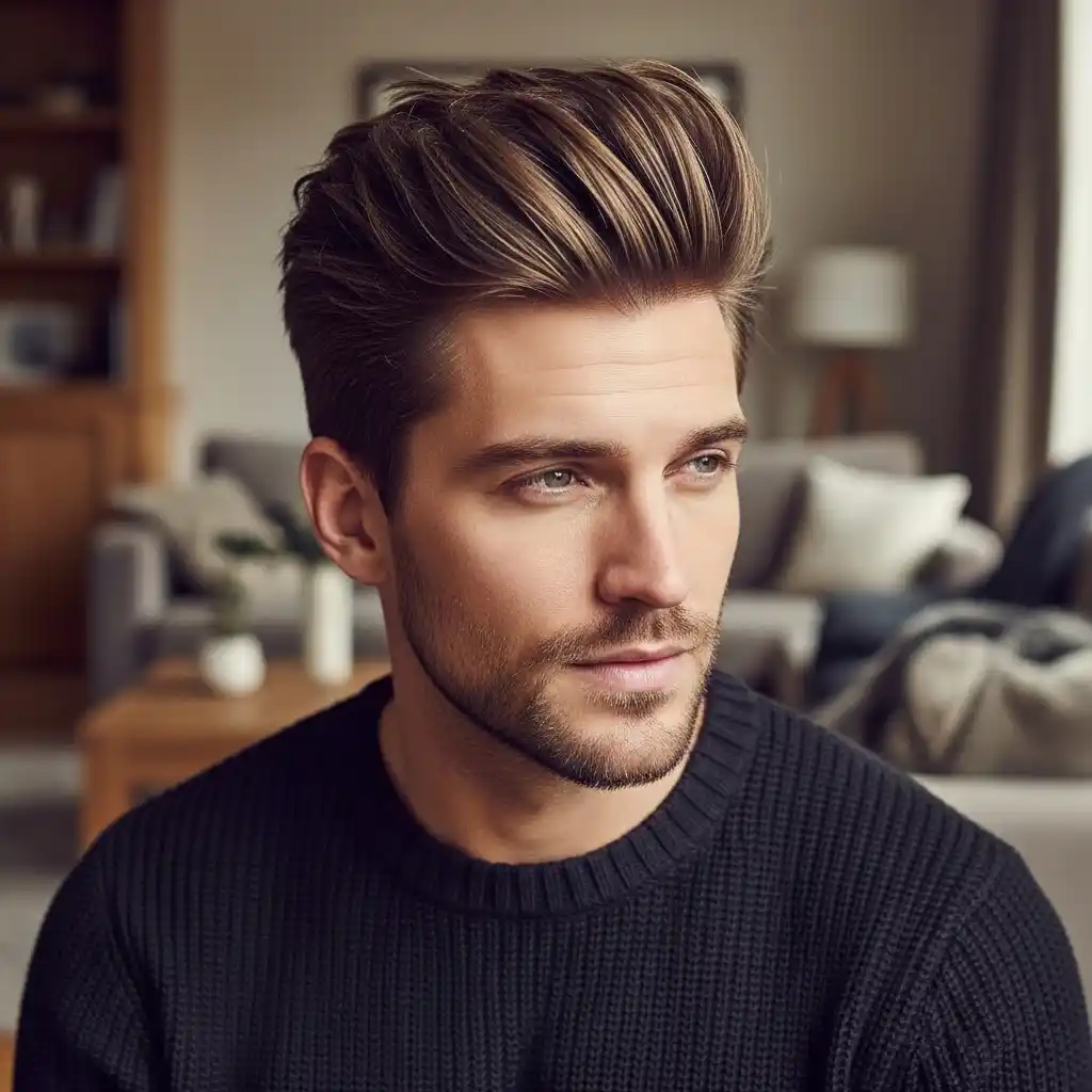 18 Best Medium Winter Hairstyles for Men in 2025-2026 11 Medium Brush Up