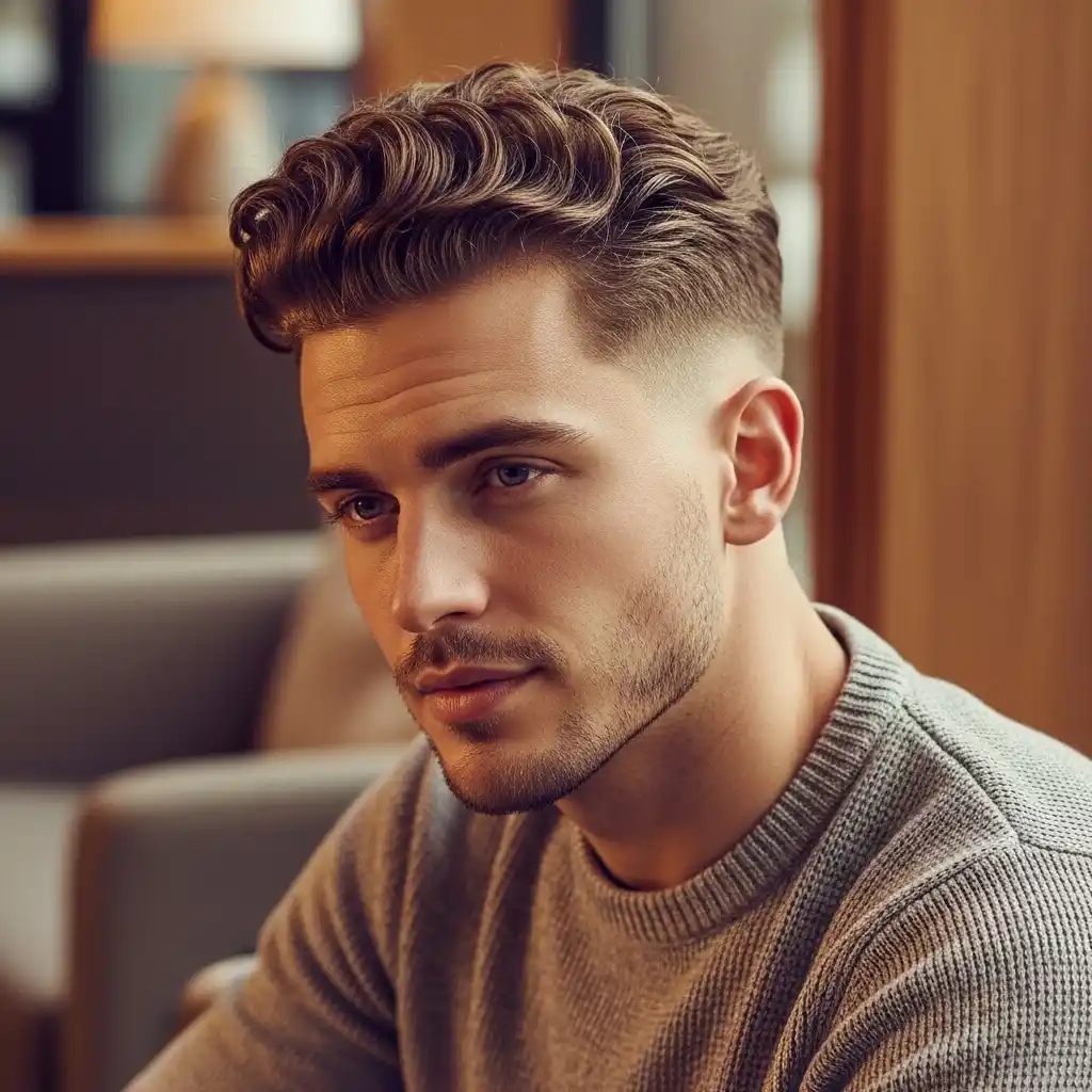 18 Best Medium Winter Hairstyles for Men in 2025-2026 14 Medium Curly Undercut