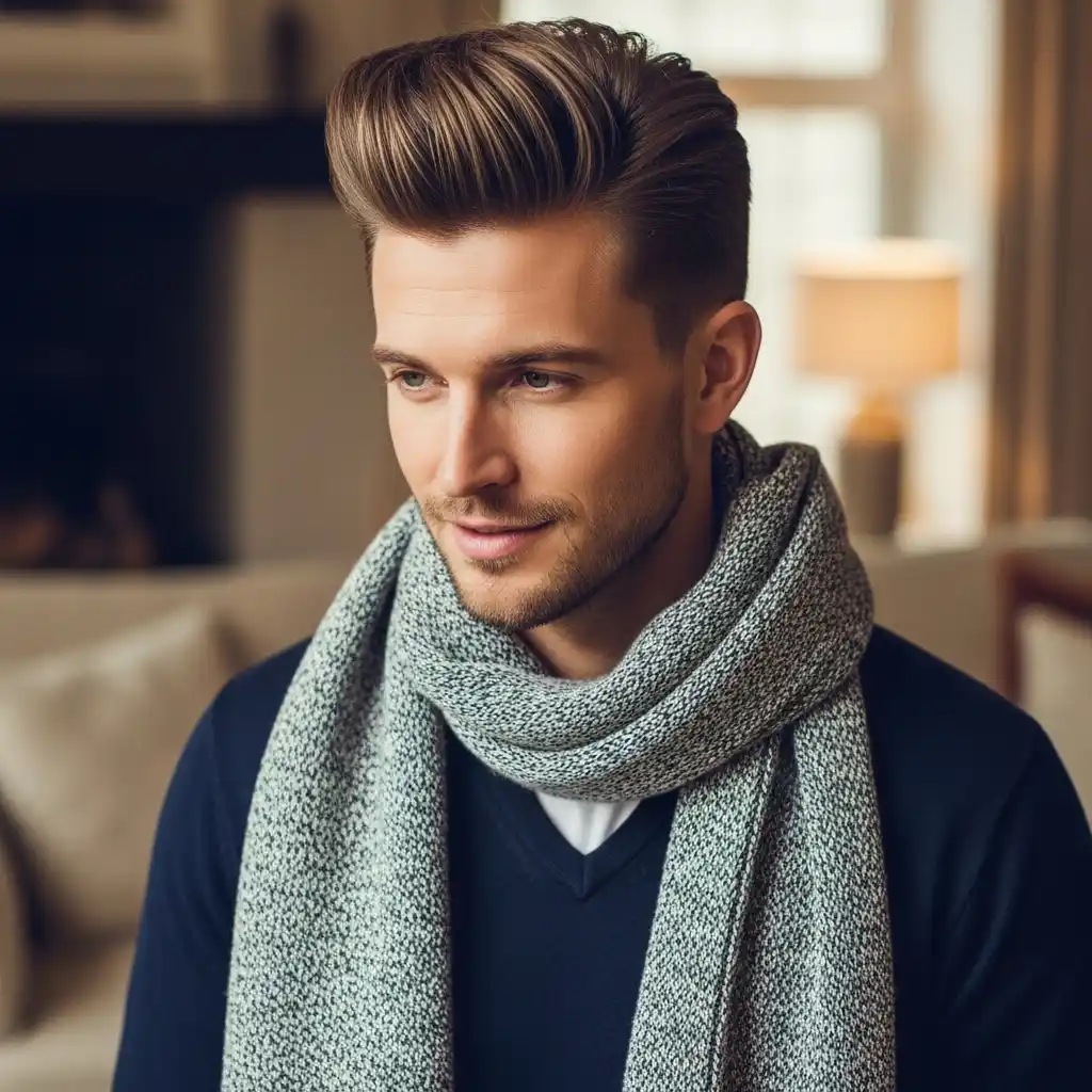18 Best Medium Winter Hairstyles for Men in 2025-2026 6 Medium Pompadour
