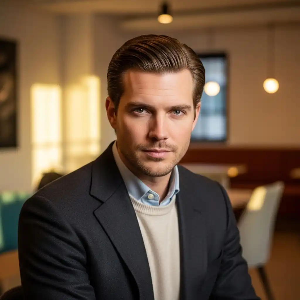 18 Best Medium Winter Hairstyles for Men in 2025-2026 10 Medium Slick Back