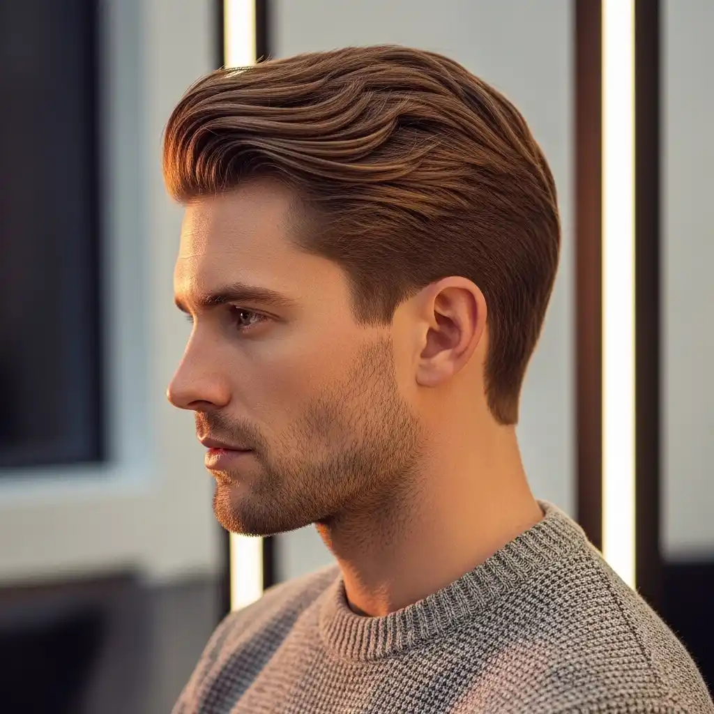 18 Best Medium Winter Hairstyles for Men in 2025-2026 4 Medium Tapered Back