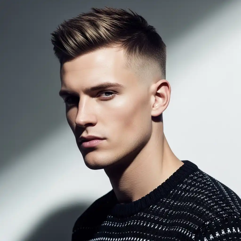 Unveil 30 Trendsetting Winter Short Hairstyles for Men in 2026 29 Short Angular Crop