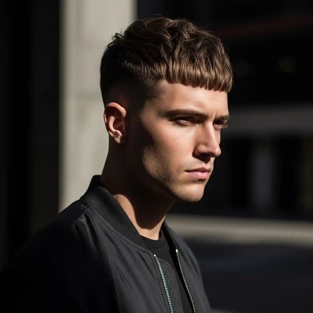 Unveil 30 Trendsetting Winter Short Hairstyles for Men in 2026 19 Short Angular Fringe