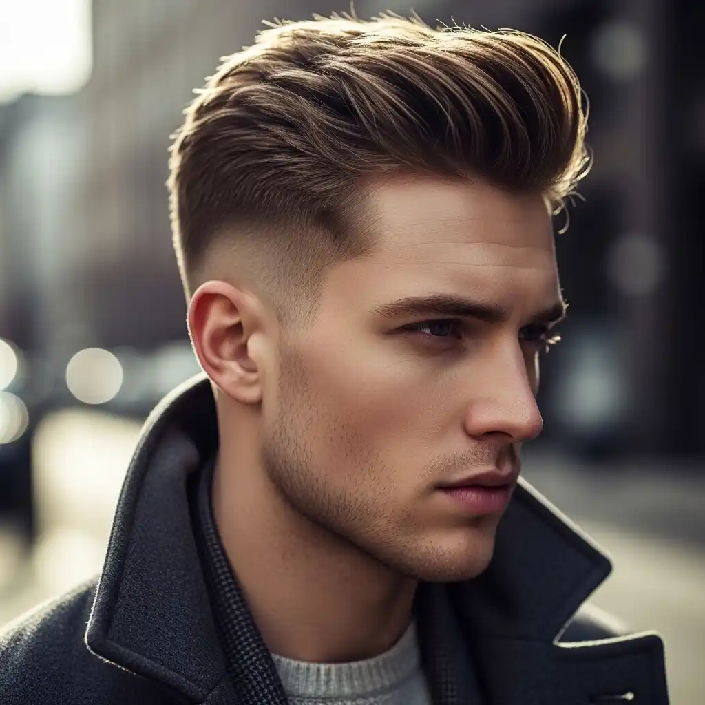 Unveil 30 Trendsetting Winter Short Hairstyles for Men in 2026 3 Short Quiff Fade